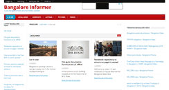 Desktop Screenshot of bangaloreinformer.com